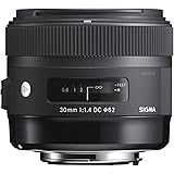 Sigma 301954 Obiettivo 30 mm-F/1.4 (A) AF DC HSM, Attacco CANON
