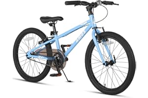 Glerc AMOS 16 20 Zoll Kinderfahrrad für 6 7 8 9 Jahre alte Jungen Mädchen Teenager mit Dual Handbremsen & Kickständer, mehrere Farben