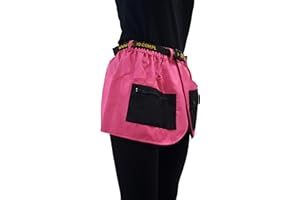 DINGO WALDEMAR RUTKOWSKI DINGO Dog Training Belt for Sports, Agility, Fetch, Obedience, Heel Command Lessons, Nosework, Behaviour Teaching, Trainer Belt Many Pockets Pink Power M 16454-2
