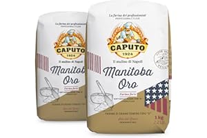 Colichef Farine Manitoba Oro Caputo Type 0-2 Kilos (pack 2 x 1 Kg) - La farine N°1 en Italie