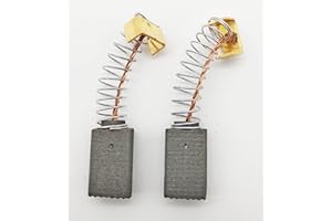 KRAFTFELD 1 paar Motorkohlen mit Feder für Einhell Royal HEC 551 Heckenschere Kohlebürsten