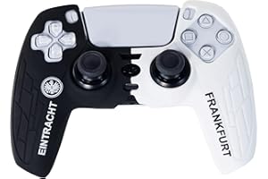 Fantroller Coque de protection antidérapante pour manette PS5 Eintracht Frankfurt SGE pour les vrais fans de football