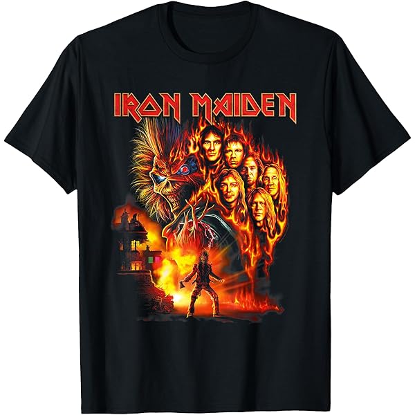 Iron Maiden Number of the Beast Hallowed Be Thy Name T-Shirt