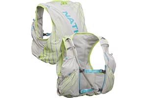 Nathan Pinnacle 12L Race Vest & Hydration Pack with 1.6L Bladder, Water-Resistant Pockets, Lightweight & Moisture Wicking