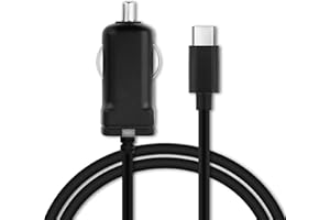 subtel® Caricatore USB C Type C da auto 1.1m compatibile con Nintendo Switch/Switch Lite/Nintendo Switch Pro Controller cavo per consolle 2.4A 5V ricarica da accendisigari - Caricabatteria