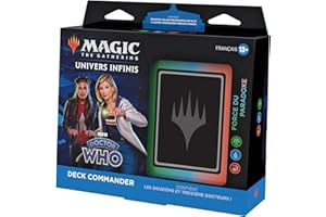 Magic The Gathering- Doctor Who Commander Deck 4 Stars, D23680000, Multicolore