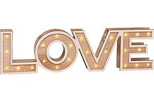 HI Éclairage d'ambiance LED « Love » - Inscription décorative - 54843