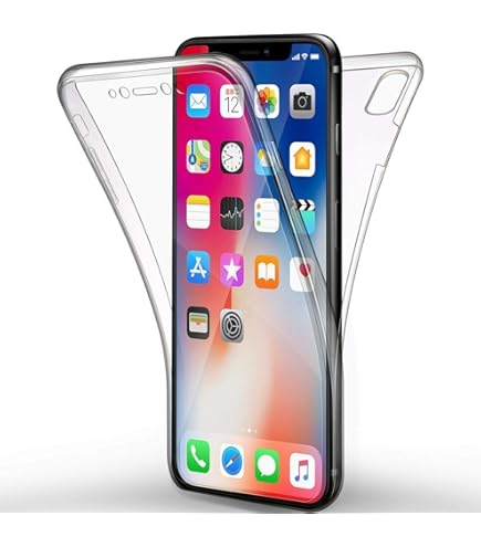 Transparente Coque Pour IPhone 14 Plus 6,7" 360 Degré Double Face