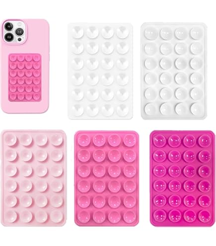 SELENCIA Selencia 2-Pack Telefoonhouder Zuignap - Zwart Phone Button 155270688