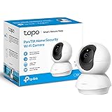 TP-Link Tapo Pan/Tilt Smart Security Camera, Indoor CCTV, 360° Rotational Views, Works with Alexa&Google Home, No Hub Require
