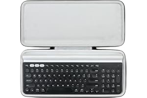 ‎KHANKA Khanka Harte Schutzhülle für Logitech K780 Multi-Device Wireless USB Bluetooth Tastatur. (nur Hülle)…