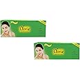 Olivia Herb Bleach For Sensitive Skin 125g With Haldi|Chandan|Aloe Vera|Nimbu - Pack Of 2, 125 g (Pack of 2)