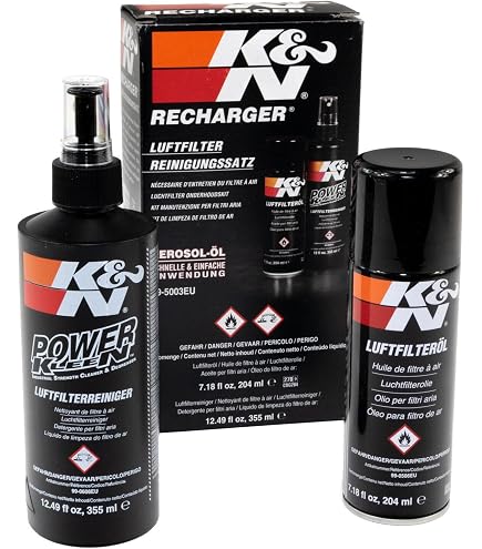 Kit De Nettoyage BMC Pour Filtre à Air - Détergent 500 Ml + Huile 250 Ml - Neuf