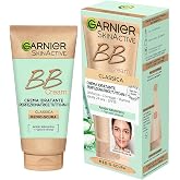 Garnier BB Cream Classic SkinActive for Even, Hydrated Skin, Natural Looking, Enriched with Hyaluronic Acid, Aloe Vera &amp; Mine