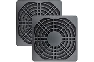 iYueMps Ventilateur Filtre PC 120mm Filtre anti-poussière Couvercle en maille 3 en 1 filtre à poussière de ventilateur(2 pcs, 120 x 120 mm)