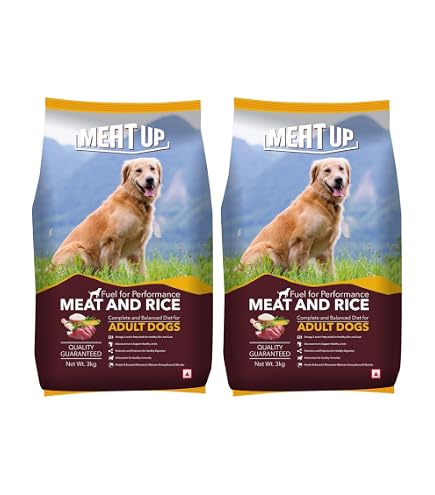 Meat Up Adult Dry Dog Food Chicken Flavour 6Kg