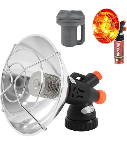 Tragbare Kerosin-Heizstrahler Für Drinnen & Draußen – 2600W, Heizt 15 M², Kein Strom Nötig, 4,5 Liter Tank