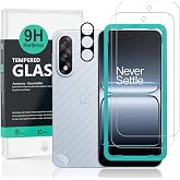 Ibywind Screen Protector for OnePlus Nord 5 5G, 2 Pieces 9H Hardness Tempered Glass and Camera Lens Protector, Easy to Instal