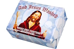 THE UNEMPLOYED PHILOSOPHERS GUILD And Jesus Washed mydło | naturalne mydło barowe | mydło stałe | mydło do rąk | mydło do twarzy i ciała | naturalne mydło | mydło naturalne | mydło z oliwy z oliwek | pielęgnuje wszystkie rodzaje skóry