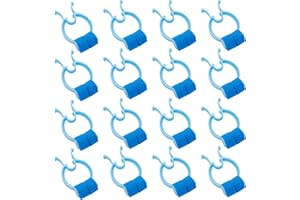 LUSOFIE 16 Pièces Pince Nez Pinces à Saignement de Nez avec Pinces à Nez en Mousse Plastique Rembourrée Pinces à Nez Hémostatiques en cas Accident Urgence