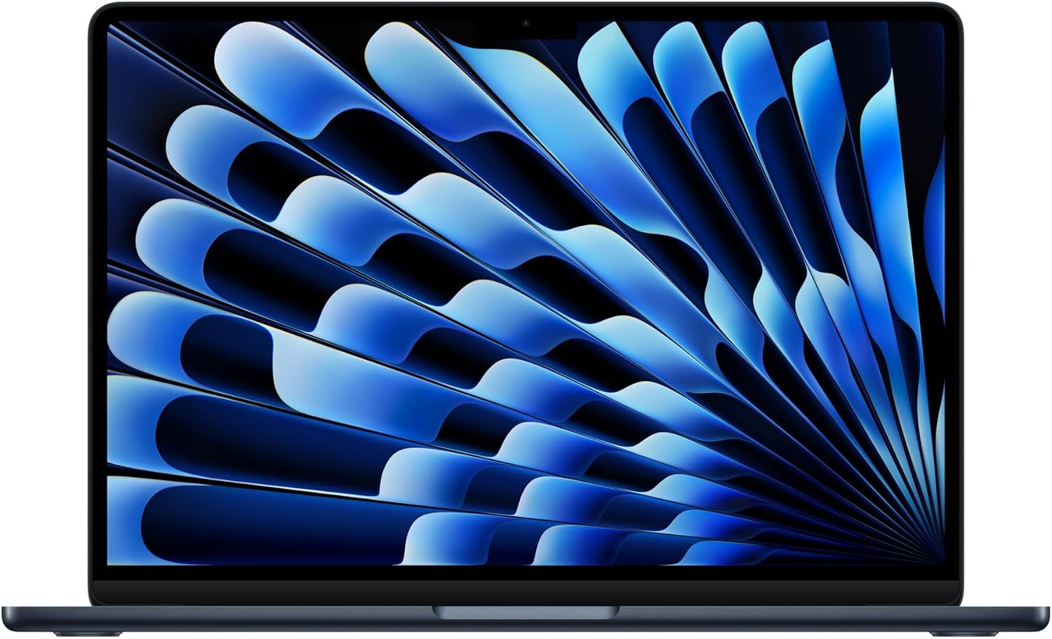 Apple MacBook Air de 13,6 Pulgadas con Chip M5: Pantalla Liquid Retina, CPU de 10 núcleos, GPU de 8 núcleos, 16 GB de Memoria unificada, 512 GB de SSD, Wi-Fi 7,Teclado español; Medianoche