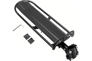 ThreeH Bicycle Cargo Rack Aluminum Alloy Adjustable Bike Carrier Holder BK41