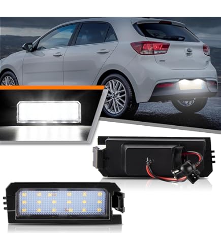 AUTO-STYLE LED Nummerschildbeleuchtung Für Hyundai/Kia - Canbus Fehlerfrei