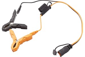 Hi-Q Tools Zubehör Motorrad Prüfgerät, Messgerät, Ladegerät X-Connect PMC001 Krokodilklemmen und Batterieanschlusskabel, Unisex, Multipurpose, Ganzjährig, Plastik