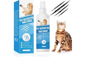 WHALINE ,Katzen Fernhaltespray für Innen Fernhaltemittel für Katzen Beruhigungsmittel für Katzen Anti Kratz Spray Katzen für Pflanzen,Böden,Möbel,Schützt Ihr Zuhause