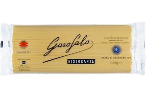 12x Garofalo Ristorante Pasta di Gragnano IGP Spaghetti N° 9 hårdvetegryn pasta Neapolitansk pasta förpackning med 1 kg långsträckt pasta