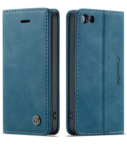ONEFLOW Business Case Für IPhone 5/5s/SE – Klapphülle Mit Standfunktion, Kartenfach & Magnet