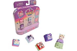 Bizak Clickeez 64554110 Lot de 5 Touches Clickezz, 1 Surprise et Exclusive, Clavier Anti-Stress et emboîtable, différents thèmes à Collectionner