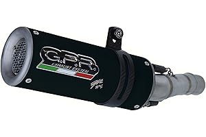 GPR Italia S.111.1.M3.BT Approved End Piece for Suzuki Gsx-R 750 K6 2006/07 M3 Black Titanium Joan Mir Limited Edition