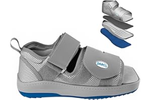 Algeos Relief Dual Plus Off-Loading Shoe | Premium Medical Shoe for Foot Fracture and Post-Op - Offloads to Prevent Pain and Promote Healing - Broken Toe Shoe, Foot Fracture Boot
