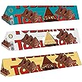 Crunchy Almonds Chocolate Bar with White Chocolate Bar & Milk Chocolate Bar - Bundle Consisting of Mixed Toblrone x3 360g Bars Packs