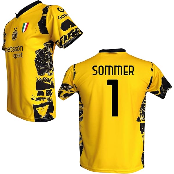 Maglia Portiere Inter 24-25 Replica Ufficiale - Nero E Grigio, Personalizzabile Con Nome E Numero - Foto 6