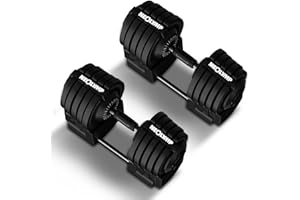 NEOLYMP Kurzhantel verstellbar (2-40 kg mit 16 Gewichtsstufen) platzsparendes Dumbbell Set - Hanteln Set verstellbar für Männer & Frauen - Gewichte Kurzhanteln