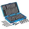 Stark USA 148-Piece Screwdriver Bit Set Hex Tamper Phillips Torx Flat Head Phillips with Storage Case