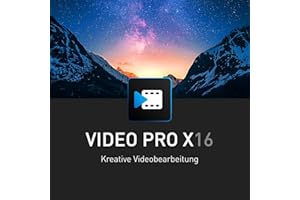 MAGIX Video Pro X16 - Creative video editing I Video editing program I Video editing program I Video editing software | Windows 10 / 11 I 1 full license for 2 devices in a practical shipping box