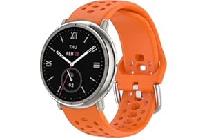 FTRONGRT Bransoletka kompatybilna z Amazfit Active 2, miękki silikon TPU, wygodny zapasowy pasek do zegarka, kompatybilny z Amazfit Active 2.