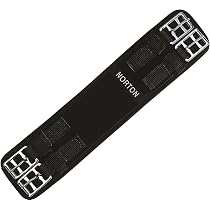 Covalliero AiRide Tapis D'Équitation Léger Anatomique Avec Rembourrage Mousse - Noir