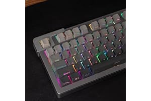 SUMGSN Side Printed Keycaps 134 Keys Double Shot PBT Cherry Profile Gradient Keycaps Set Fit for Mechanical Keyboard Cherry Mx Switches