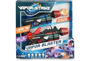 WOWWEE Vapor Strike Vapor Blasters 2 Player Pack, Lights, Sounds & Vapor Effects, Laser Tag Style Battle (Set of 2 Blasters)