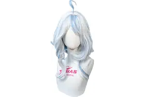 OSIASWIG Peluca de cosplay Focalors Furina del juego Genshin Impact