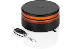 ‎RAPTORS LED TECHNIK Snake Ultra ECE R65 - Akkukennleuchte von Raptors LED Technik® | Kennleuchte mit Fernbedienung | Saugmagnethalterung | Warnleuchte mit Zulassung | Absicherung von Unfallstellen | Privatzulassung