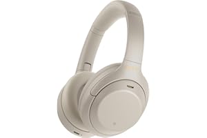 Sony WH1000XM4 | Casque Bluetooth à réduction de bruit sans fil, 30 heures d'autonomie, avec micro pour appels téléphoniques, optimisé pour Amazon Alexa et Google assistant, Argent