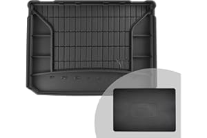 FROGUM ProLine 3D Alfombrilla Exclusiva de Goma cubeta Maletero para Jeep Renegade Desde 2014 | Práctico Organizador | Los Bordes más Altos | Al Tamaño