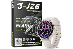 VASG JZG 6 Stück Für Garmin Venu 3S 41mm Flexible Schutzfolie, Displayschutz, High Definition, Blasenfrei, Kratzschutz