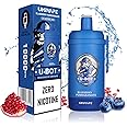 UMIVAPE Electronic Cigarette Smoking 10000 Puffs Rechargable Vape Pen with 15ml Smoking Liquid Multi Style Fruty E- Cigarette for Adult Nicotine Free (Blueberry Pomegranate)
