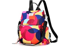 TAN.TOMI Rucksack Damen Klein, Rucksäcke Elegant Modern Wasserdicht City Rucksack 2 in 1, Rucksackhandtaschen Schulrucksack Backpack Tagesrucksack für Reise Einkauf Arbeit